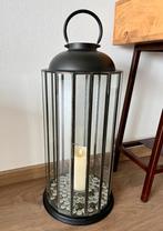Mooi Groot Windlicht ( Nieuw !!! ), Huis en Inrichting, Woonaccessoires | Kandelaars en Kaarsen, Ophalen, 50 tot 75 cm, Zwart
