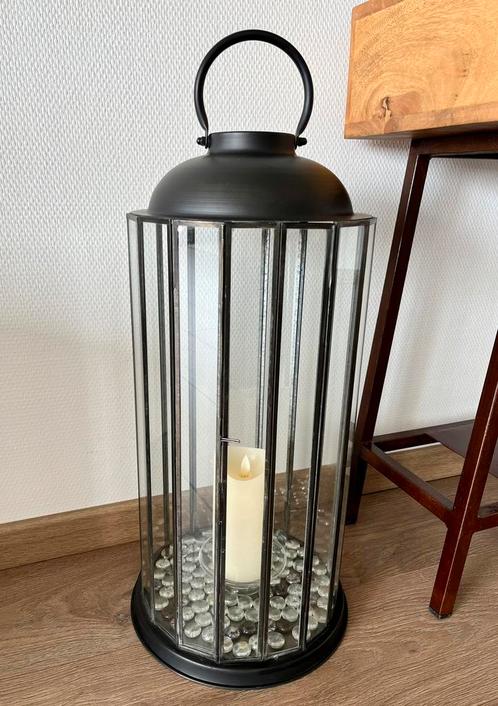 Mooi Groot Windlicht ( Nieuw !!! ), Huis en Inrichting, Woonaccessoires | Kandelaars en Kaarsen, Nieuw, Kandelaar, 50 tot 75 cm