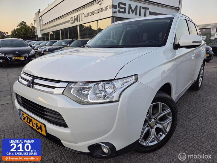 Mitsubishi Outlander 2.0 Business Edition Aut/7Pers/NLAuto, Auto's, Mitsubishi, Bedrijf, Te koop, Outlander, ABS, Achteruitrijcamera