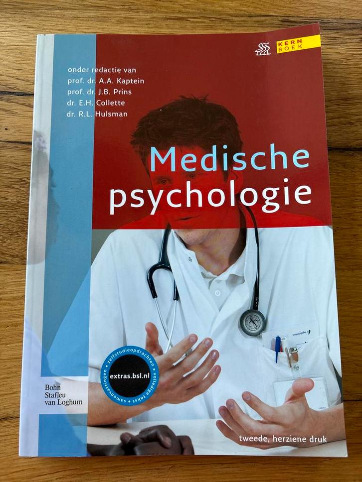 Studieboek Medische Psychologie 9789031378197, Boeken, Studieboeken en Cursussen, Gelezen, HBO, Gamma, Ophalen of Verzenden