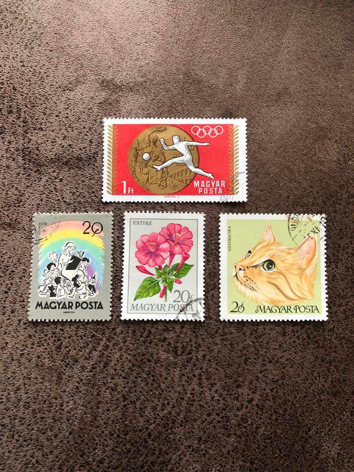 Hongarije Postzegels - Diverse Motieven, Postzegels en Munten, Postzegels | Nederland, Na 1940, Ophalen of Verzenden