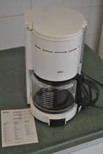 Koffieapparaat, Braun KF43, Witgoed en Apparatuur, Koffiezetapparaten, Ophalen of Verzenden, Gebruikt, Koffiemachine