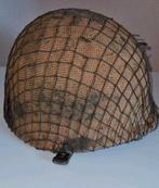 NL legerhelm jaren 80 compleet., Verzamelen, Militaria | Algemeen, Verzenden, Landmacht, Nederland, Helm of Baret