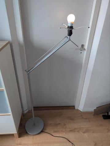 Vloerlamp Zilverkleurig Metaal - Zonder Kap beschikbaar voor biedingen