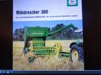 Gezocht john deere 360/430/630 Mahdrescher folders, Verzenden, Nieuw, Folder