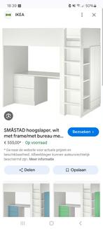 Ikea hoge stapelbed €100, Ophalen, Gebruikt, 90 cm, 160 tot 180 cm