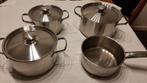 Sola Pannen set, Huis en Inrichting, Keuken | Potten en Pannen, Ophalen of Verzenden, Gebruikt, Rvs, Pannenset