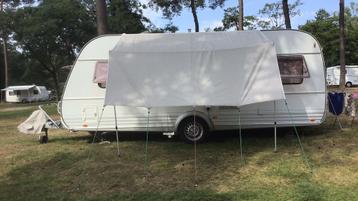 Lichtgrijze luifel 3x2.5 Voor slechts €50! beschikbaar voor biedingen