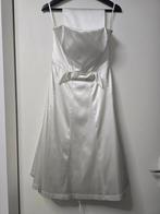 Witte cocktail-jurk, Ophalen of Verzenden, Zo goed als nieuw, Wit, Trouwjurk