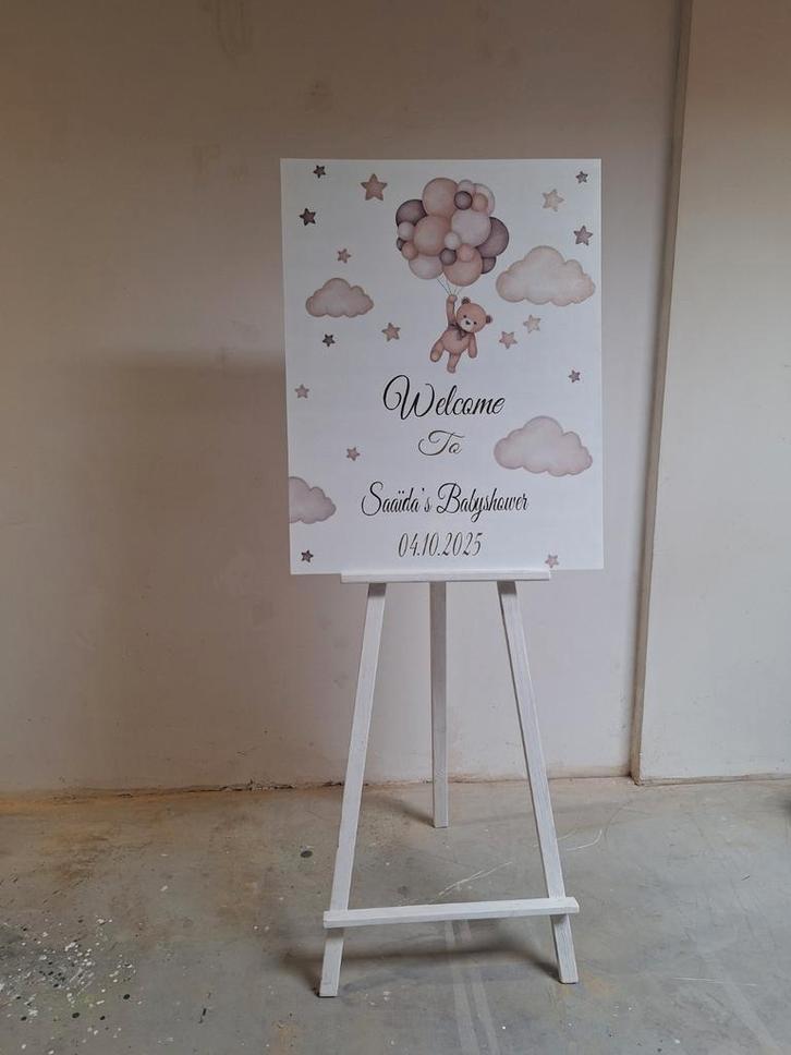 Te huur
Welkomst bord bruiloft verloving feest Schildersezel, Diversen, Schoolborden, Ophalen of Verzenden