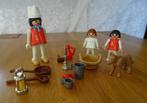 Playmobil, mama, de kok met haar kinderen, Gebruikt, Ophalen of Verzenden, Los playmobil