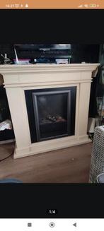 sier schouw en openhaard electrich, Huis en Inrichting, Haarden, Ophalen, Gebruikt, Vrijstaande haard, Elektrische haard