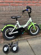 Leuk 12 inch kinderfietsje met zijwieltjes, Ophalen, Gebruikt, Zijwieltjes