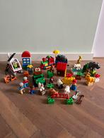 Lego duplo boerderij dierentuin helikopter clown trein, Ophalen of Verzenden, Zo goed als nieuw