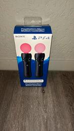 Ps4 move motion controllers twin pack, Spelcomputers en Games, Spelcomputers | Sony PlayStation Consoles | Accessoires, Ophalen of Verzenden
