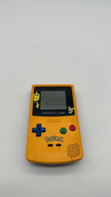 Gameboy color Pikachu edition 
