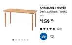IKEA Anfallare/Hilver Bureau - Bamboe, Ophalen