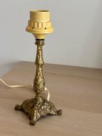 Vintage messing lampenvoet, Huis en Inrichting, Lampen | Tafellampen, Ophalen of Verzenden, Zo goed als nieuw