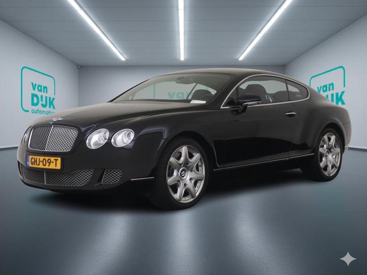 Bentley Continental GT 6.0 W12 YOUNGTIMER LEDEREN BEKLEDING, Auto's, Bentley, Bedrijf, Te koop, Continental, 4x4, Achteruitrijcamera