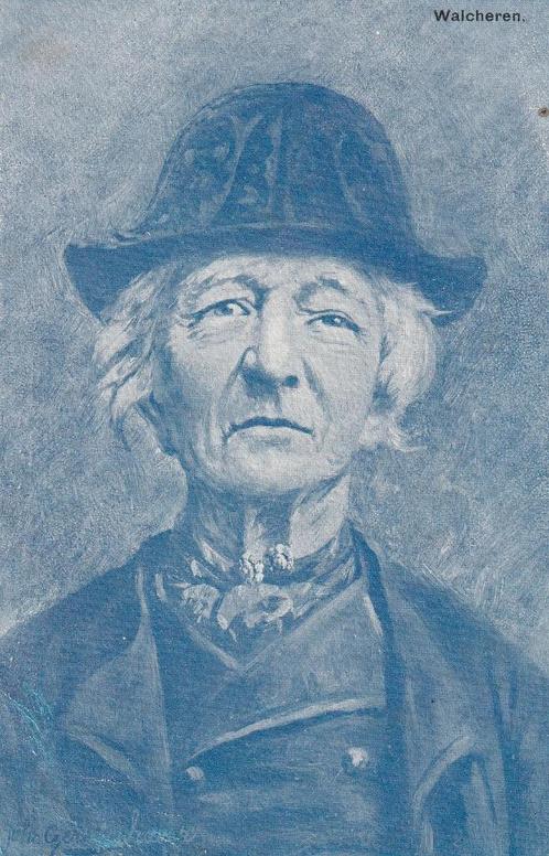 Gerstenhauer - 662 - twa : Serie RB - Markant - Walcheren, Verzamelen, Ansichtkaarten | Nederland, Zeeland, Voor 1920, Verzenden