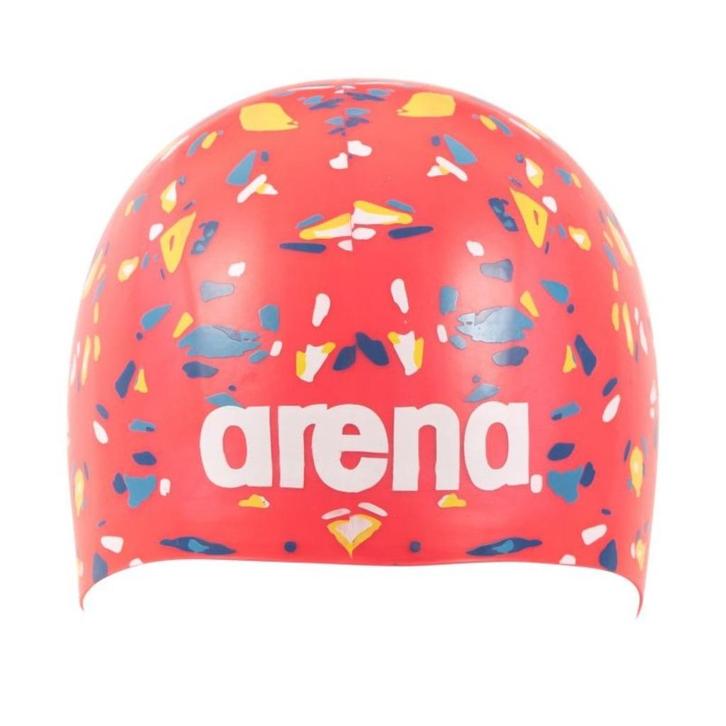 Nieuwe Arena Poolish Moulded Badmuts Confetti Red, Watersport en Boten, Duiken, Nieuw, Overige typen, Ophalen of Verzenden