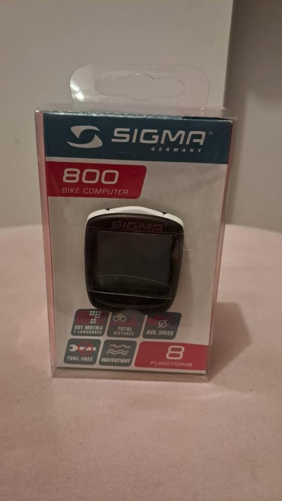 Sigma fietscomputer, Ophalen, Zo goed als nieuw