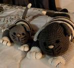 2 Gehaakte knuffels Poezen, Ophalen, Zo goed als nieuw