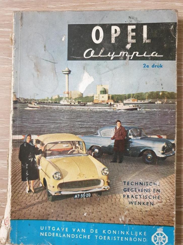 Opel Olympia technische gegevens zeldzaam verzamelaar, Auto diversen, Handleidingen en Instructieboekjes, Ophalen of Verzenden