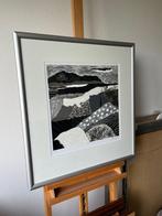 Ronald Boonacker, ingelijste zeefdruk Nightsky III, Antiek en Kunst, Kunst | Litho's en Zeefdrukken, Ophalen