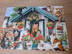 Jumbo puzzel 1000 stukjes katten op t dak, Hobby en Vrije tijd, Denksport en Puzzels, Ophalen of Verzenden, 500 t/m 1500 stukjes