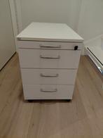 Ladekast voor bureau 2 stuks, Huis en Inrichting, Ophalen, Minder dan 50 cm, 75 cm of meer, 3 of 4 laden