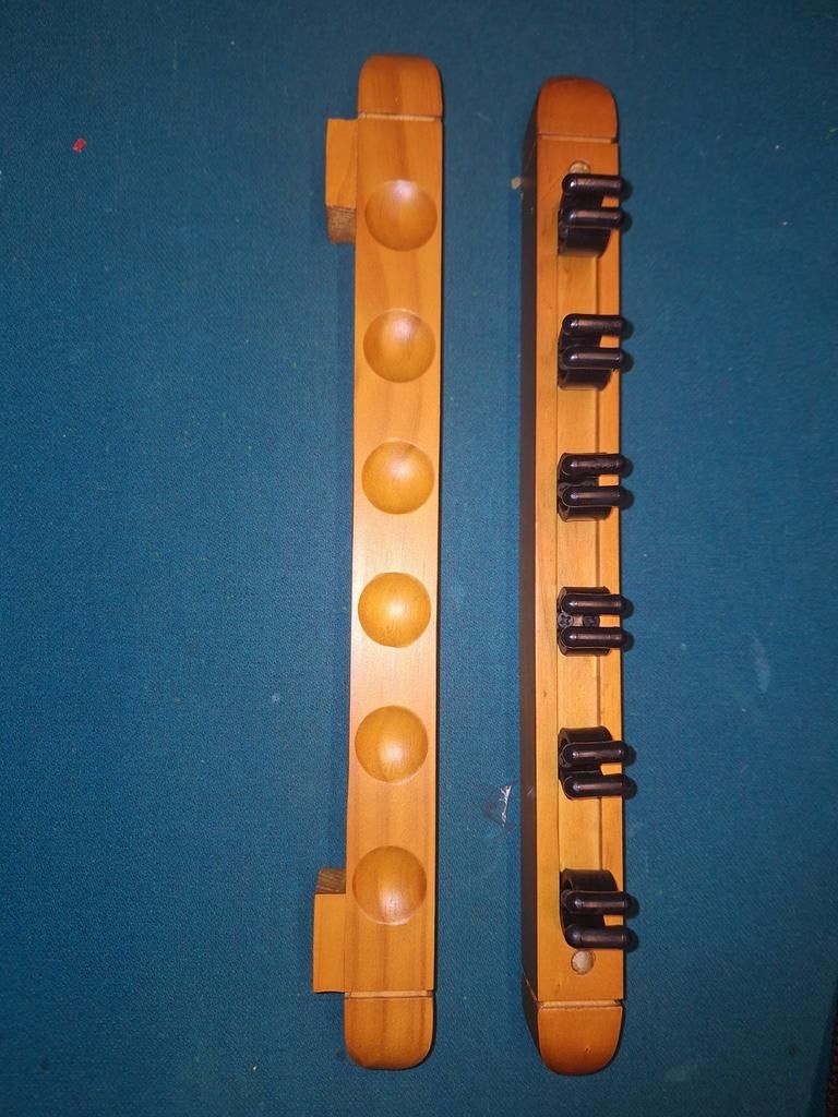 Houten Keu Rekken voor Biljart of Pool, Sport en Fitness, Biljarten en Poolen, Ophalen of Verzenden, Nieuw, Overige typen