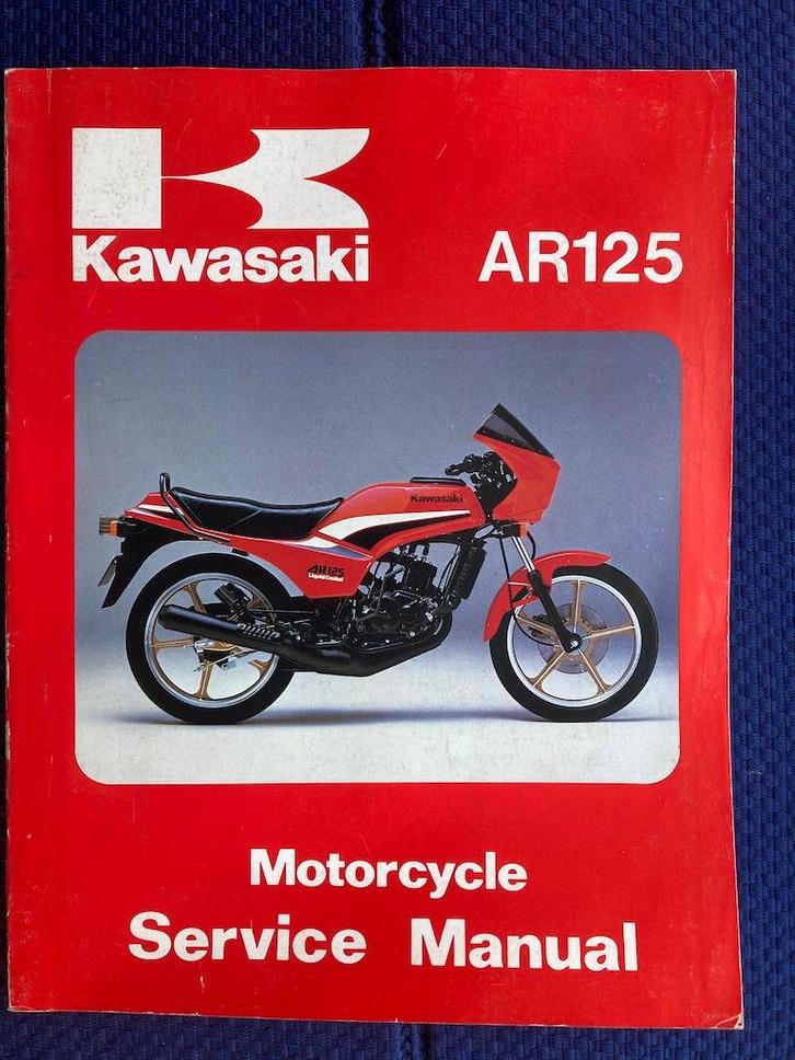 Kawasaki AR125 1983-1984 Service Manual, Motoren, Handleidingen en Instructieboekjes, Kawasaki, Verzenden