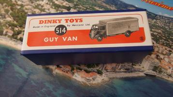 Dinky Toys lege doos Guy Van 514. beschikbaar voor biedingen