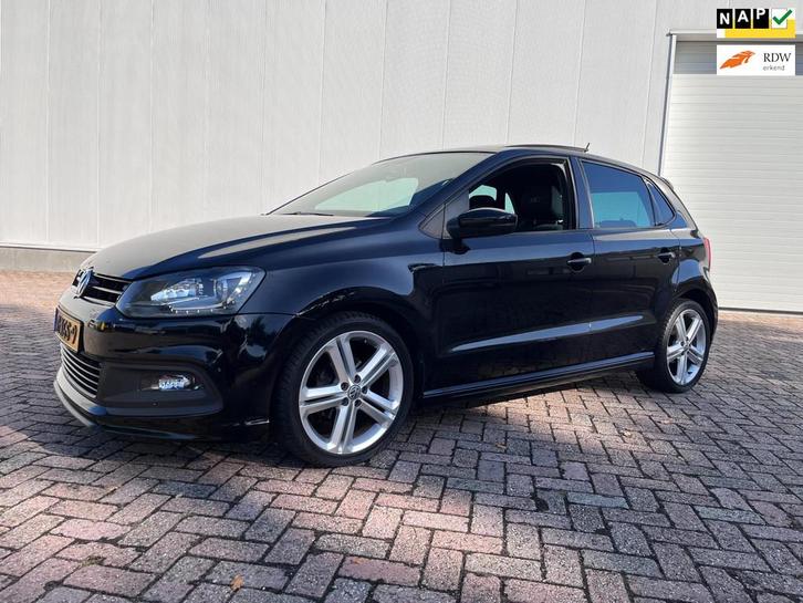 Volkswagen Polo 1.2 TSI R-line 5 deurs airco panoramadak nav, Auto's, Volkswagen, Bedrijf, Te koop, Polo, ABS, Airbags, Airconditioning