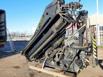 1x Palfinger PK 15500 en 1x HMF 75, laadkraan en 2x Atlas  beschikbaar voor biedingen