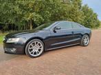 Audi A5 3.2 FSI 195KW Coupe Quattro AUT 2008 Zwart 2e Eigena, Automaat, Zwart, 4 stoelen, Leder en Stof