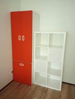 Kledingkast IKEA kinderkamer 2-delig., Ophalen, Gebruikt, 50 tot 100 cm, 150 tot 200 cm