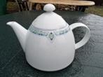 🫖 ZGAN! Arzberg Merison Theepot albert heijn wit met randje, Ophalen, Overige typen, Zo goed als nieuw, Overige stijlen