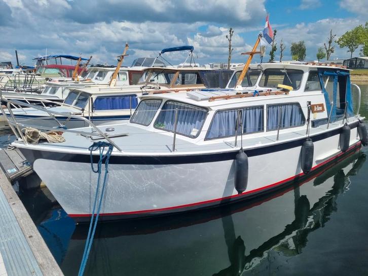 Polaris 800 staal, MOET WEG!, Watersport en Boten, Motorboten en Motorjachten, Gebruikt, Staal, 6 tot 9 meter, Diesel, Binnenboordmotor