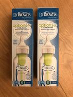2x Dr.Brown’s Antikoloekfles | 250ml | smal, Ophalen of Verzenden, Nieuw, Overige typen
