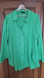 Nieuwe linnen groene blouse mt xl Perla Nera, Ophalen of Verzenden, Nieuw, Maat 46/48 (XL) of groter, Groen