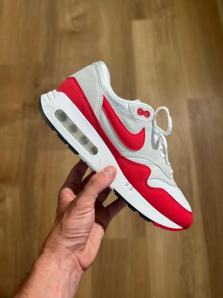 Nike air Max 1 Big Bubble 86 ‘Red OG’ 41, Kleding | Heren, Schoenen, Zo goed als nieuw, Overige kleuren, Ophalen of Verzenden