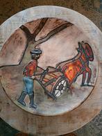 Vintage keramische muurdecoratie, Antiek en Kunst, Antiek | Wandborden en Tegels, Ophalen
