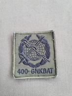 Borstpatch 400 GNKBAT nr 2, Ophalen of Verzenden, Landmacht, Nederland, Embleem of Badge