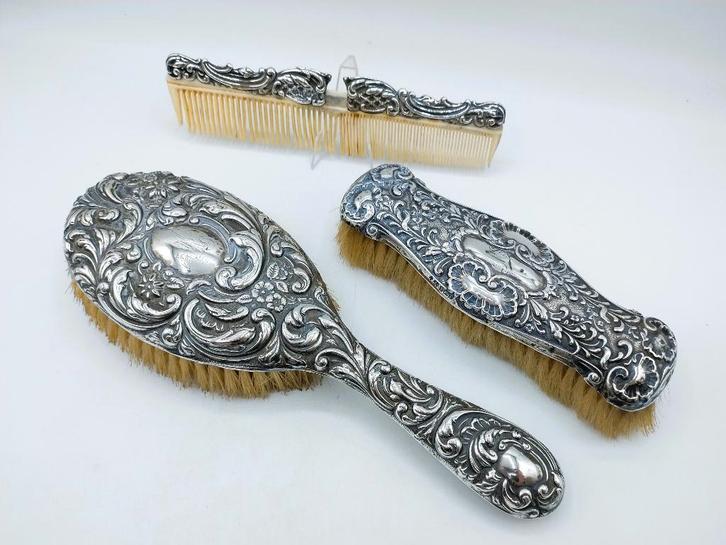 Zilveren kapset, W. Hutten & Sons, Birmingham, 1899, Antiek en Kunst, Antiek | Goud en Zilver, Zilver, Verzenden