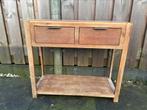 Mooie sidetable in goede staat!, Ophalen, Gebruikt, 25 tot 50 cm, Rechthoekig