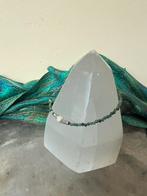 Smaragd Akoya zoutwater parel beschermt geluk intuïtie magie, Sieraden, Tassen en Uiterlijk, Armbanden, Met edelsteen, Nieuw, Ophalen of Verzenden