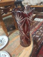 Boheems Kristal Vaas - Prachtig!, Ophalen of Verzenden