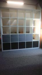 Ikea Kallax Kast 5x5 vakken 182x182 met 5 of 10 bakken, Huis en Inrichting, Kasten | Boekenkasten, Ophalen, Overige materialen